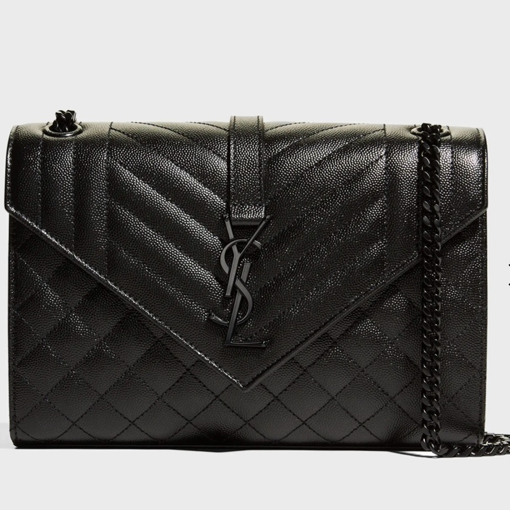 Yves Saint Laurent Triquilt Medium Envelope Bag